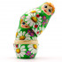 Handmade Russian Nesting Dolls with Traditional Flower Painting Set of 5 Pcs