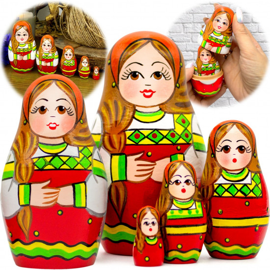 Eastern Slavic Woman Matryoshka