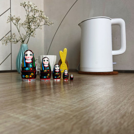 Nesting Dolls in Ukrainian Traditional Costume Vyshyvanka Set of 5 pcs