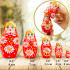Matryoshka in Red Outfit