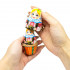 Wooden Matryoshka Dolls in Belarusian National Dress with Wheat Stalks, Set of 5