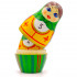Matryoshka Nesting Dolls Teaching Numbers Set 5 pcs Educational Toys