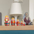 Cornflower and Wheat Nesting Dolls Set
