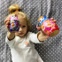Russian Nesting Dolls - Handmade Matryoshka Dolls 5 Pcs - Traditional Russian Nesting Dolls 