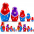 Wooden classic matryoshka doll