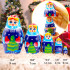 Wooden Nesting Dolls Set of 7 – Snegurochka Snow Maiden Matryoshka – Hand-Painted Russian Dolls