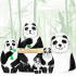 5-Piece Panda Nesting Dolls