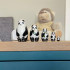 5-Piece Panda Nesting Dolls