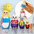 Alice in Wonderland Nesting Dolls Set of 5 pcs - Matryoshka with Alice in Wonderland Figurines