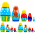 Wooden Nesting Dolls Family Set