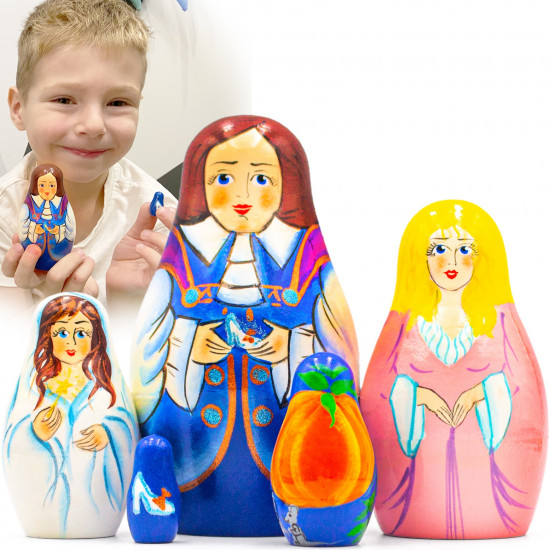 Matryoshka inspired by «Cinderella»