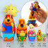 Goldilocks Nesting Dolls Set of 5 pcs - Matryoshka Doll with Characters from Fairy Tale