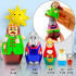 Little Red Riding Hood Nesting Dolls Set of 5 pcs - Fairy Tale Little Red Riding Hood Figurines