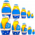 Snegurochka Matryoshka Dolls Set 5 pcs - Christmas Nesting Dolls with Snow Maiden Figurine