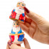 Russian Ded Moroz Nesting Dolls Set of 5 pcs - Wooden Santa Claus Doll