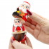 Santa Claus Nesting Doll Set – 5-Piece Hand-Painted Wooden Matryoshka