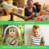 Robin Hood Nesting Dolls Set – 5 Wooden Hand-Painted Figures – Educational Toy for Kids