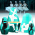 Wooden Nesting Dolls 5-Piece Swan Lake Ballet - Hand-Painted Natural Wood Russian Gift