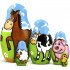 Wooden Nesting Dolls Set