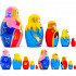 Sleeping Beauty Nesting Dolls Set of 5