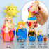 Sleeping Beauty Nesting Dolls Set of 5