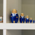 Joe Biden Nesting Dolls Set of 5 pcs - Joe Biden Figurine