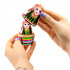 Domachevo Nesting Dolls 5 pcs - Matryoshka Doll in Belarusian Traditional Dress with Slavic Ornaments