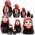 Belarussian Nesting Dolls in Folk Clothes