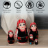 Belarussian Nesting Dolls in Folk Clothes