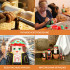 Hand Painted Matryoshka Dolls in Polish Folk Costumes with Ornaments 