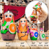 ikings Nesting Dolls Set of 5 pcs - Viking Decor - Wooden Viking Figures