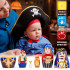 Pirates Nesting Dolls Set of 5 pcs - Pirate Party Decorations