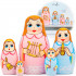 Angels Matryoshka Nesting Dolls Set of 5 Pcs - Angels Figurine Collectibles