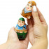 Fishermen Russian Nesting Dolls Set 5 pcs - Cute Matryoshka Dolls for Fishing Decor