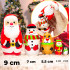 Christmas Russian Nesting Dolls 5 pcs -  Santa, Snow Man, Deer, Elf, Penguin