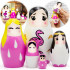 Shop 5-Piece Pink Flamingo Nesting Dolls