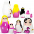 Shop 5-Piece Pink Flamingo Nesting Dolls