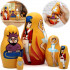 The Steadfast Tin Soldier Ballet Nesting Dolls Set 5 pcs - Ballet Figurines - Ballerina Doll Decor