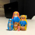 Wizard of Oz Russian Nesting Dolls for Kids 5 pcs - Fairy Tale Wizard Oz Matryoshka Dolls