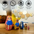 Wizard of Oz Russian Nesting Dolls for Kids 5 pcs - Fairy Tale Wizard Oz Matryoshka Dolls