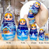 Russian Nativity Nesting Dolls Set 5 pcs - Christmas Nesting Dolls - Xmas Decorations