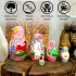 Fairy Nesting Dolls Set of 5 pcs - Fairy Handmade Wood Russian Matryoshka Dolls