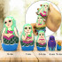 The Little Mermaid Nesting Dolls 5 pcs - Mermaid Matryoshka Doll