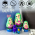 The Little Mermaid Nesting Dolls 5 pcs - Mermaid Matryoshka Doll