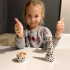 Dog Nesting Dolls Set 5 pcs - Matryoshka Dolls Dalmatian Dog Figurine