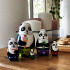 Handmade Panda Nesting Doll Set - 5 Piece Mini Hand Painted Matryoshka Wooden Russian Dolls