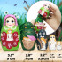Thumbelina Fairy Tale Matryoshka Russian Doll Set of 5 Pcs