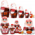 Traditional Russian Matryoshka Dolls – 6 Wooden Nesting Dolls with Slavic Symbols and Bread