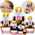 Traditional Belarusian Matryoshka Dolls Set – 6 Hand-Painted Wooden Nesting Dolls