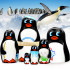 Wooden Nesting Dolls Penguin Set